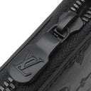 ルイヴィトン LOUIS VUITTON ジッピーウォレット ヴェルティカル M62902 ノワール レザー モノグラムシャドウレザー 長財布 マットブラック金具 イニシャル刻印入り