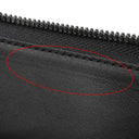 ルイヴィトン LOUIS VUITTON ジッピーウォレット ヴェルティカル M62902 ノワール レザー モノグラムシャドウレザー 長財布 マットブラック金具 イニシャル刻印入り