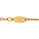 ルイヴィトン LOUIS VUITTON コリエ ブルーミング ストラス M68374 ゴールド GP ストラス ネックレス モノグラムフラワー LVサークル