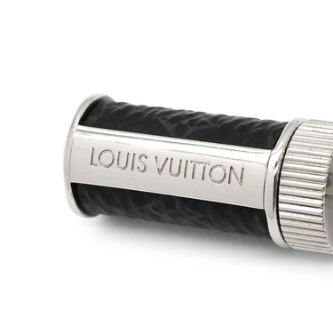 ルイヴィトン LOUIS VUITTON コリエ チャームズ M63641 シルバー×ブラック GP モノグラムエクリプス ネックレス ボトルネックレス