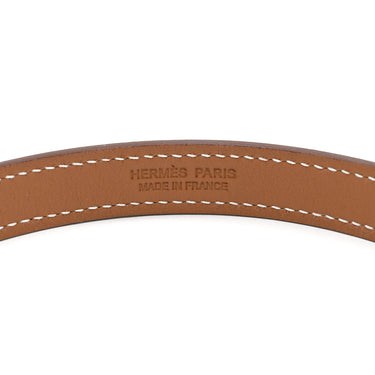 エルメス HERMES ケリー ラリアット ゴールド ヴォースイフト GP ネックレス ゴールド金具 ロング 茶