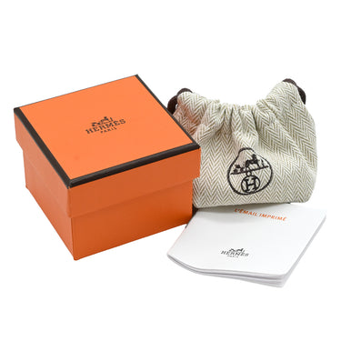エルメス HERMES ブリッド ドゥ ガラ ラヴ ホワイト×マルチカラー GP 七宝焼き ＃T57 リング 指輪 ローズゴールド金具 ピンクゴールド金具 白 黄 15.5号