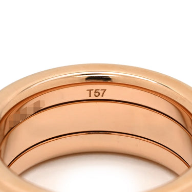 エルメス HERMES ブリッド ドゥ ガラ ラヴ ホワイト×マルチカラー GP 七宝焼き ＃T57 リング 指輪 ローズゴールド金具 ピンクゴールド金具 白 黄 15.5号