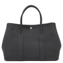 エルメス HERMES ガーデンパーティー PM 36 ブラック ネゴンダ トートバッグ シルバー金具 黒 オールレザー 2026年製