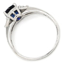 タサキ TASAKI サファイア 1.84ct ダイヤ ブルー×プラチナシルバー Pt900 サファイア ダイヤモンド リング 指輪 青 TASAKI プラチナ900 16.5号