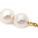タサキ TASAKI あこやパール デザインネックレス パールホワイト×イエローゴールド K18YG パール ネックレス 11粒 750 K18YG パール