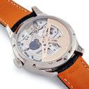 腕時計 IWC IWC ポルトギーゼ パーペチュアルカレンダー IW503401 自動巻き メンズ K18WG無垢 青 アラビア 永久カレンダー