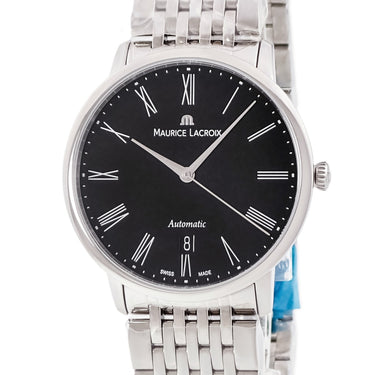 腕時計 モーリスラクロア Maurice Lacroix レ クラシック LC6067-SS002-310 自動巻き メンズ 未使用 ブラック 黒 ローマン デイト