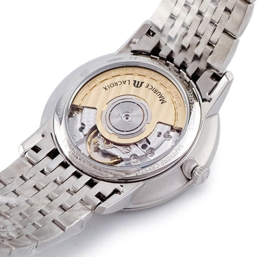 腕時計 モーリスラクロア Maurice Lacroix レ クラシック LC6067-SS002-310 自動巻き メンズ 未使用 ブラック 黒 ローマン デイト