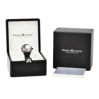 腕時計 モーリスラクロア Maurice Lacroix マスターピース グラビティ 創業40周年記念 MP6118-PVB01-130 自動巻き メンズ 未使用 限定