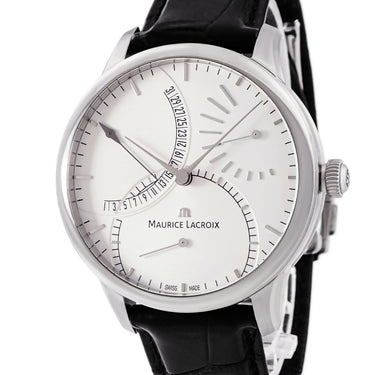 腕時計 モーリスラクロア Maurice Lacroix マスターピース カレンドリエ レトログラード MP6508-SS001-130 自動巻き メンズ 未使用 デイト