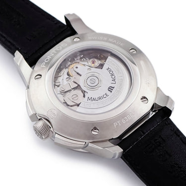 腕時計 モーリスラクロア Maurice Lacroix ポントス クロノグラフ PT6388-SS001-330-1 自動巻き メンズ 未使用 スモールセコンド デイト