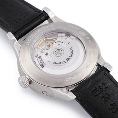 腕時計 モーリスラクロア Maurice Lacroix レ クラシック ムーンフェイズ LC6168-SS001-122-1 自動巻き メンズ 未使用 シルバー デイト