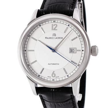 腕時計 モーリスラクロア Maurice Lacroix レ クラシック オートマティック LC6098-SS001-120-1 自動巻き メンズ 未使用 シルバー デイト
