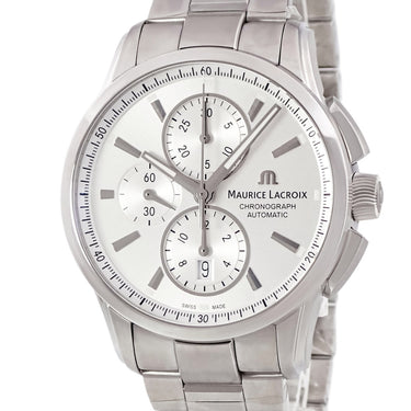 腕時計 モーリスラクロア Maurice Lacroix ポントス クロノグラフ PT6388-SS002-130-1 自動巻き メンズ 未使用 スモールセコンド デイト