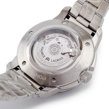 腕時計 モーリスラクロア Maurice Lacroix ポントス クロノグラフ PT6388-SS002-130-1 自動巻き メンズ 未使用 スモールセコンド デイト