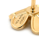 ヴァンクリーフアーペル Van Cleef & Arpels フリヴォル ピアス ミニ VCARPJMN00 イエローゴールド K18YG ダイヤモンド ピアス Au750 18K 18金 ダイヤモンド