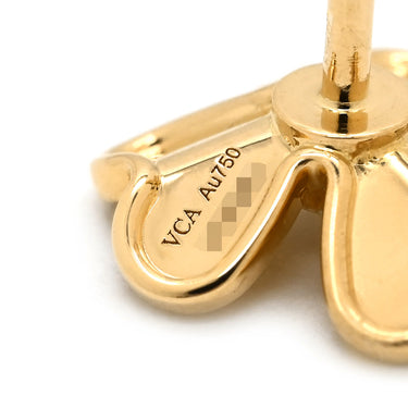 ヴァンクリーフアーペル Van Cleef & Arpels フリヴォル ピアス ミニ VCARPJMN00 イエローゴールド K18YG ダイヤモンド ピアス Au750 18K 18金 ダイヤモンド