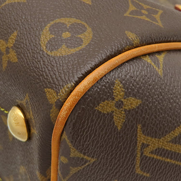 ルイヴィトン LOUIS VUITTON ティヴォリPM M40143 モノグラム モノグラムキャンバス ハンドバッグ ゴールド金具 茶
