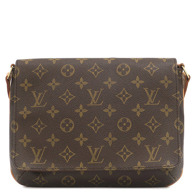 ルイヴィトン LOUIS VUITTON ミュゼットタンゴ ショート M51257 モノグラム モノグラムキャンバス ショルダーバッグ ゴールド金具 茶