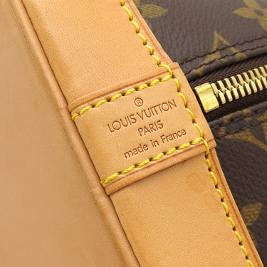 ルイヴィトン LOUIS VUITTON アルマ PM M51130 モノグラム モノグラムキャンバス ハンドバッグ ゴールド金具 茶 鍵・パドロック欠品