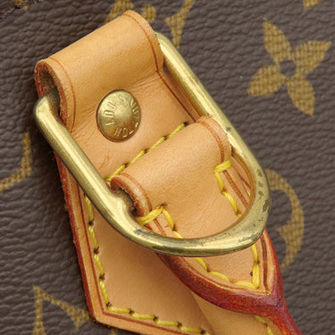 ルイヴィトン LOUIS VUITTON アルマ PM M51130 モノグラム モノグラムキャンバス ハンドバッグ ゴールド金具 茶 鍵・パドロック欠品