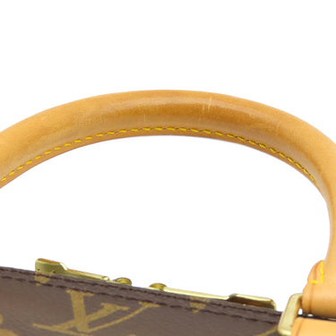 ルイヴィトン LOUIS VUITTON アルマ PM M51130 モノグラム モノグラムキャンバス ハンドバッグ ゴールド金具 茶 鍵・パドロック欠品