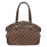 ルイヴィトン LOUIS VUITTON ヴェローナ PM N41117 ダミエエベヌ ダミエキャンバス ハンドバッグ ゴールド金具 茶