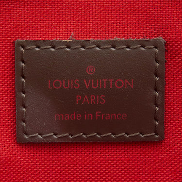 ルイヴィトン LOUIS VUITTON ヴェローナ PM N41117 ダミエエベヌ ダミエキャンバス ハンドバッグ ゴールド金具 茶