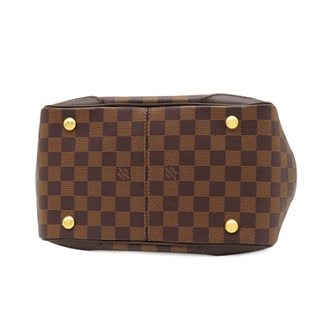 ルイヴィトン LOUIS VUITTON ヴェローナ PM N41117 ダミエエベヌ ダミエキャンバス ハンドバッグ ゴールド金具 茶
