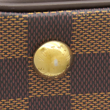 ルイヴィトン LOUIS VUITTON ヴェローナ PM N41117 ダミエエベヌ ダミエキャンバス ハンドバッグ ゴールド金具 茶