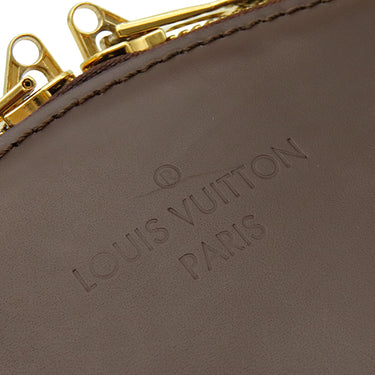 ルイヴィトン LOUIS VUITTON ヴェローナ PM N41117 ダミエエベヌ ダミエキャンバス ハンドバッグ ゴールド金具 茶