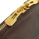 ルイヴィトン LOUIS VUITTON ヴェローナ PM N41117 ダミエエベヌ ダミエキャンバス ハンドバッグ ゴールド金具 茶