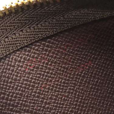 ルイヴィトン LOUIS VUITTON ポシェット クレ N62658 ダミエエベヌ ダミエキャンバス コインケース ゴールド金具 茶 小銭入れ キーチェーン付き