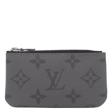 ルイヴィトン LOUIS VUITTON カード＆キーケース ポシェット クレ M80905 モノグラムエクリプス モノグラムエクリプス モノグラムエクリプスリバースキャンバス コインケース シルバー金具