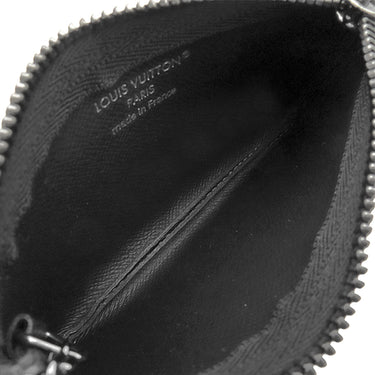 ルイヴィトン LOUIS VUITTON カード＆キーケース ポシェット クレ M80905 モノグラムエクリプス モノグラムエクリプス モノグラムエクリプスリバースキャンバス コインケース シルバー金具