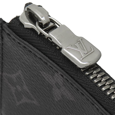 ルイヴィトン LOUIS VUITTON ポルトモネ ジュール M63536 モノグラムエクリプス モノグラムエクリプス コインケース シルバー金具 グレー 小銭入れ