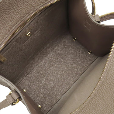 サルヴァトーレ・フェラガモ Salvatore Ferragamo エイミー 21F478 キャラウェイシード レザー 2WAYバッグ ゴールド金具 グレージュ AMY ガンチーニ