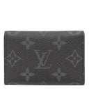 ルイヴィトン LOUIS VUITTON ポルトカルト スリム M81022 モノグラムエクリプス モノグラムアンプラント カードケース シルバー金具 名刺入れ