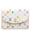 ルイヴィトン LOUIS VUITTON LV × TM ポルトモネ ロザリ M13399 マルチカラー モノグラムキャンバス コインケース ゴールド金具 カードケース 村上隆