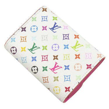 ルイヴィトン LOUIS VUITTON LV × TM ポルトモネ ロザリ M13399 マルチカラー モノグラムキャンバス コインケース ゴールド金具 カードケース 村上隆