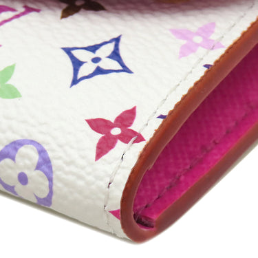 ルイヴィトン LOUIS VUITTON LV × TM ポルトモネ ロザリ M13399 マルチカラー モノグラムキャンバス コインケース ゴールド金具 カードケース 村上隆