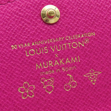 ルイヴィトン LOUIS VUITTON LV × TM ポルトモネ ロザリ M13399 マルチカラー モノグラムキャンバス コインケース ゴールド金具 カードケース 村上隆