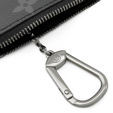 ルイヴィトン LOUIS VUITTON カード＆キーケース ポシェット クレ M80905 モノグラムエクリプス モノグラムエクリプス モノグラムエクリプスリバースキャンバス コインケース