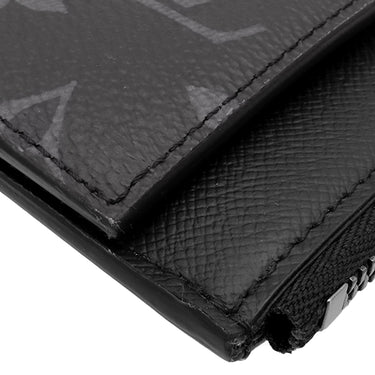ルイヴィトン LOUIS VUITTON ハイブリッド ウォレット M81568 モノグラムエクリプス モノグラムエクリプス 二つ折り財布 シルバー金具 フラグメントケース