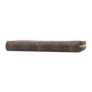ルイヴィトン LOUIS VUITTON ジッピー ウォレット M41894 モノグラム×ローズバレリーヌ モノグラムキャンバス 長財布 ゴールド金具 茶 ピンク ラウンドファスナー