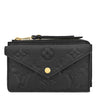 ルイヴィトン LOUIS VUITTON カードケース ポルト カルト レクト ヴェルソ M69421 ノワール モノグラムアンプラント コインケース ゴールド金具 小銭入れ