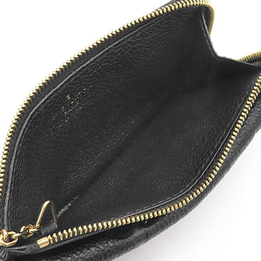 ルイヴィトン LOUIS VUITTON カードケース ポルト カルト レクト ヴェルソ M69421 ノワール モノグラムアンプラント コインケース ゴールド金具 小銭入れ