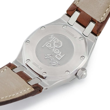 腕時計 オーデマピゲ AUDEMARS PIGUET ロイヤルオーク レディ 67600ST.OO.D080VS.01 クオーツ レディース バー 波模様ギヨシェ デイト