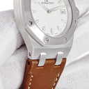 腕時計 オーデマピゲ AUDEMARS PIGUET ロイヤルオーク レディ 67600ST.OO.D080VS.01 クオーツ レディース バー 波模様ギヨシェ デイト